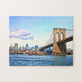 New York Abutment of Brooklyn Bridge Puzzle
