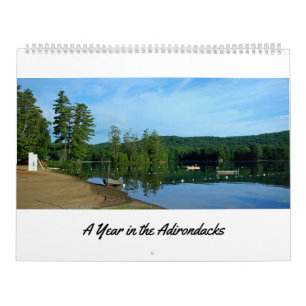 New York Adirondack Mountains 12 Monatskalender Kalender