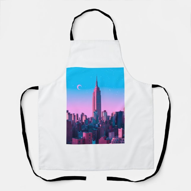 New York Animes City Schürze (Vorderseite)