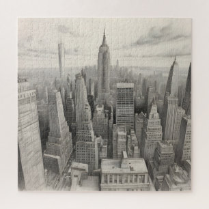 New York Aqucolor Art Puzzle