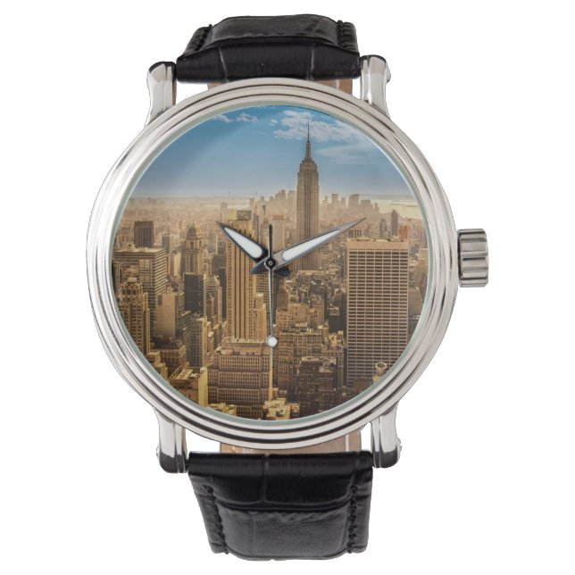 New York Armbanduhr (Vorderseite)