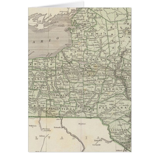 New York Atlas Karte (Vorne)