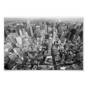 New York aus der Vogelperspektive Fotodruck