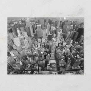 New York aus der Vogelperspektive Postkarte