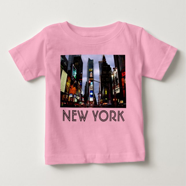 New York Baby Strampler Bio New York Souvenir (Vorderseite)