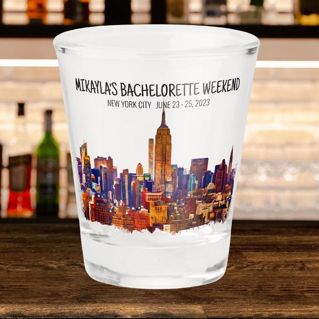 New York Bachelorette Weekend Showglass Schnapsglas (Von Creator hochgeladen)