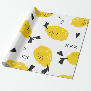 New York background pattern with color cut out pap Geschenkpapier
