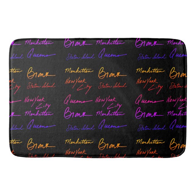 NEW YORK BADEMATTE (Vorderseite)