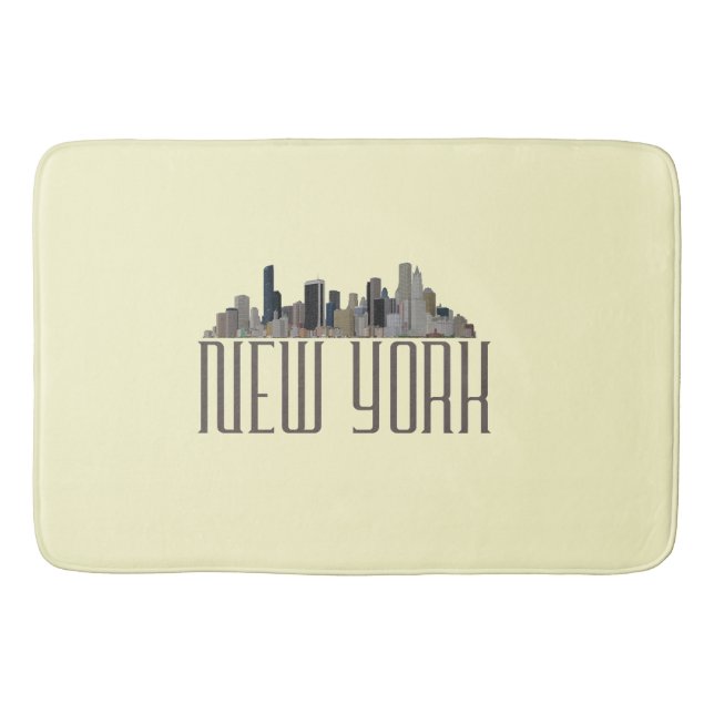 NEW YORK BADEMATTE (Vorderseite)