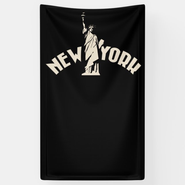 New York Banner (Vertikal)