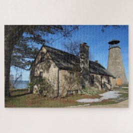 New York Barcelona Lighthouse Lake Erie Puzzle