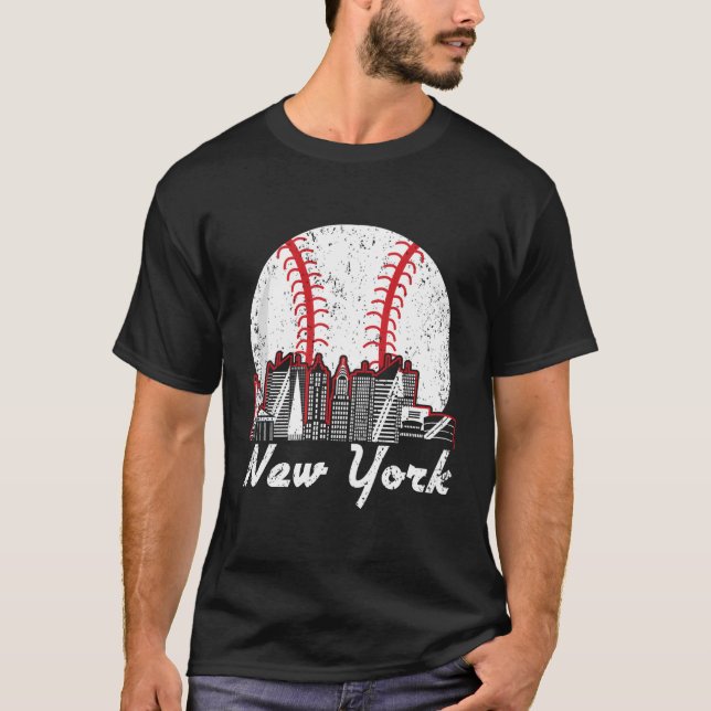 New York Baseball Ny T-Shirt (Vorderseite)