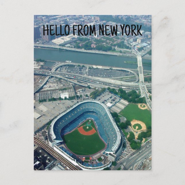 NEW YORK BASEBALL STADIUM POSTCARDS POSTKARTE (Vorderseite)