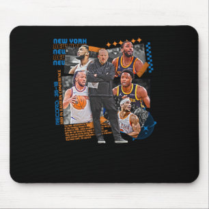 New York Basketball Team Squad Design Mousepad