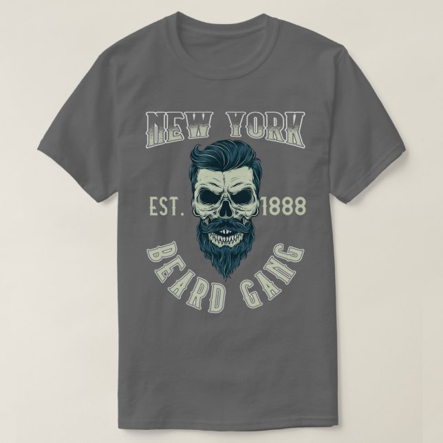 New York Beard Gang Classic TShirt (Design vorne)