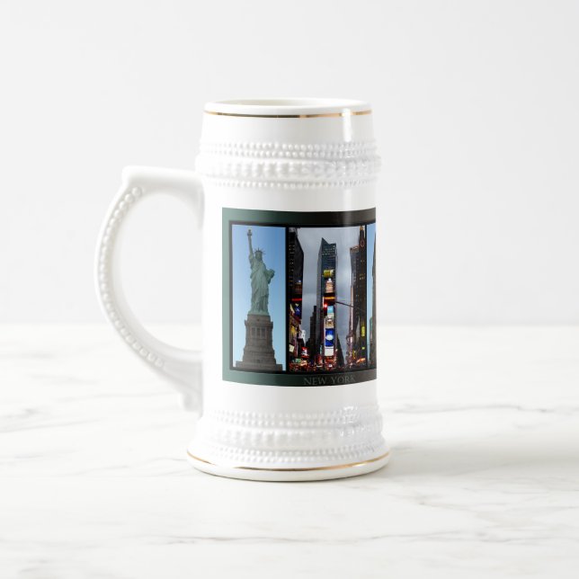 New York Beer Tasse New York City Souvenir Tasse (Links)