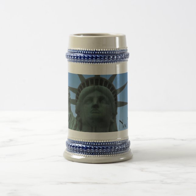 New York Beer Tasse New York City Souvenir Tasse (Mittel)