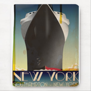 New York bis Southampton Mousepad