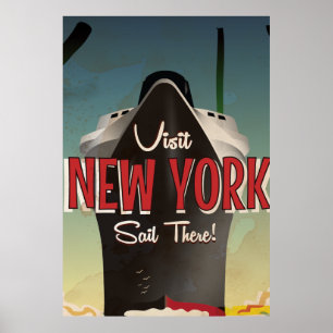 New York bis Southampton Poster