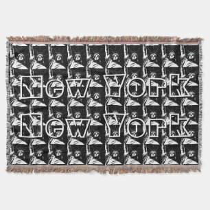 New York Blanket NYC Statue of Liberty Blanket Decke