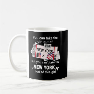 New York Boarding Pass - New York Girl Kaffeetasse