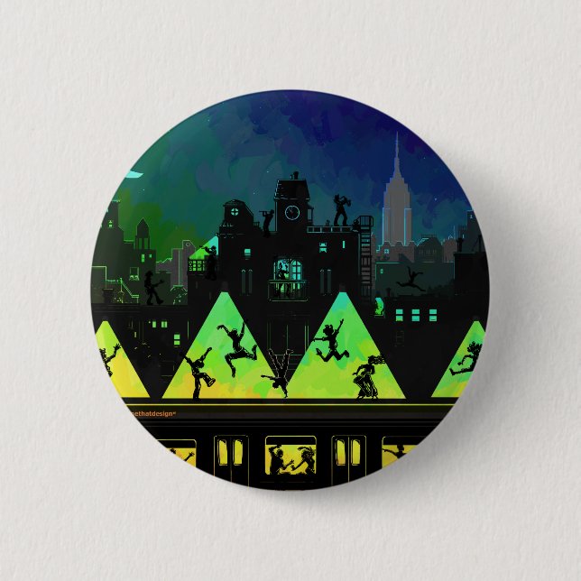 New York Boogie Nights Button (Vorderseite)