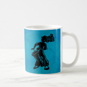 New York Boogie Nights Drum Blue Kaffeetasse
