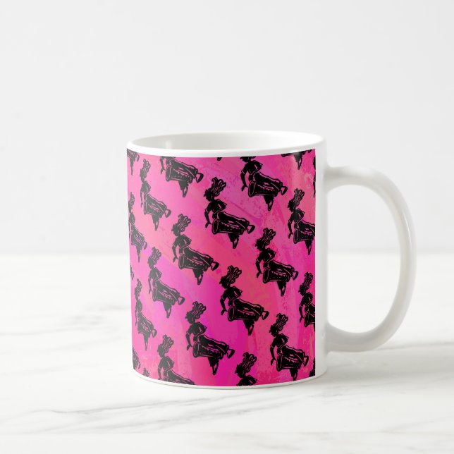 New York Boogie Nights Drum Hot Pink Tasse (Rechts)
