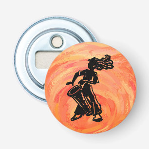 New York Boogie Nights Drum Orange Flaschenöffner