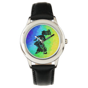 New York Boogie Nights Drum Rainbow Armbanduhr