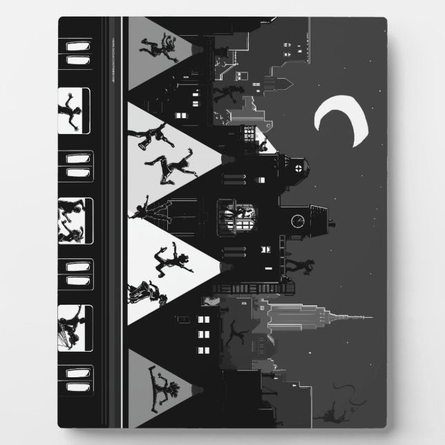 New York Boogie Nights Fotoplatte (Vorderseite)