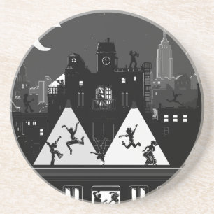 New York Boogie Nights Getränkeuntersetzer