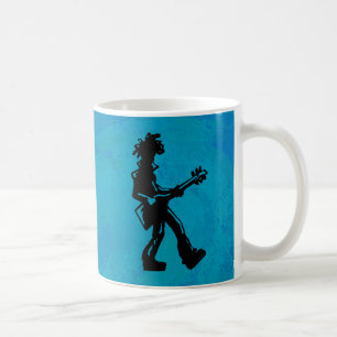 New York Boogie Nights Guitar Blue Tasse