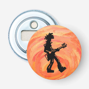 New York Boogie Nights Guitar Orange Flaschenöffner