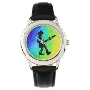 New York Boogie Nights Guitar Rainbow Armbanduhr