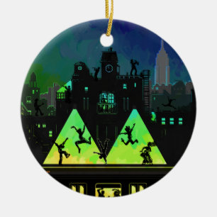 New York Boogie Nights Keramikornament
