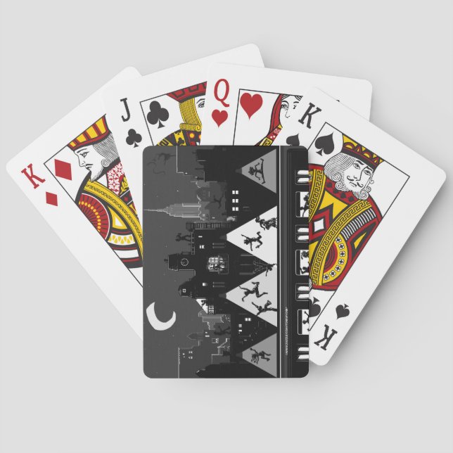 New York Boogie Nights Spielkarten (Rückseite)