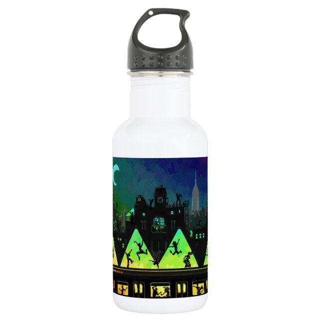 New York Boogie Nights Trinkflasche (Vorderseite)
