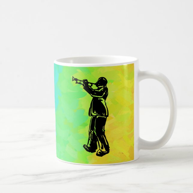 New York Boogie Nights Trumpet Rainbow Tasse (Rechts)