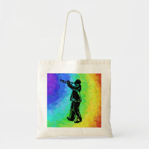 New York Boogie Nights Trumpet Rainbow Tragetasche