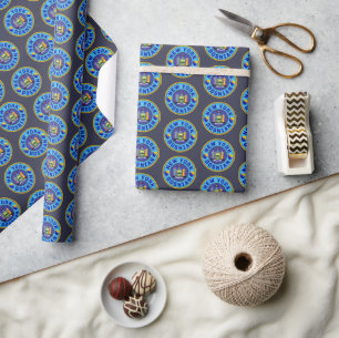 New York Bosnian American Gift Wrap Geschenkpapier