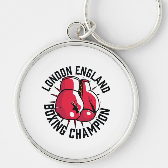 New York Boxing-Logo Schlüsselanhänger (Vorne)