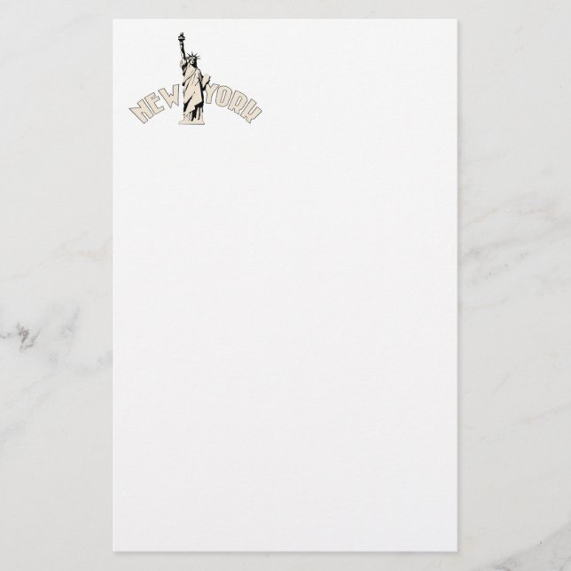 New York Briefpapier (Vorderseite)