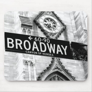 New York Broadway Mousepad