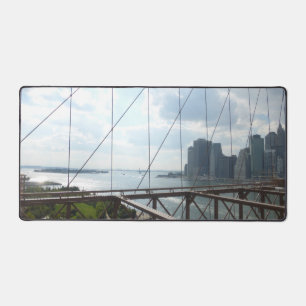 New York, Brooklyn Bridge Desk Mat Schreibtischunterlage