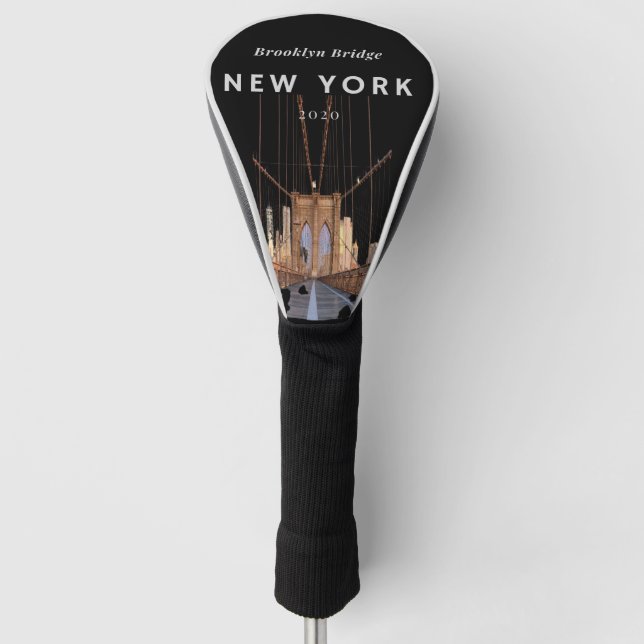 New York Brooklyn Bridge Golf Headcover (Vorderseite)