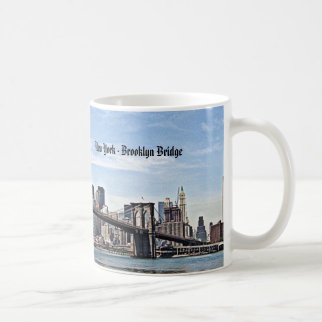 New York - Brooklyn Bridge Kaffeetasse (Rechts)