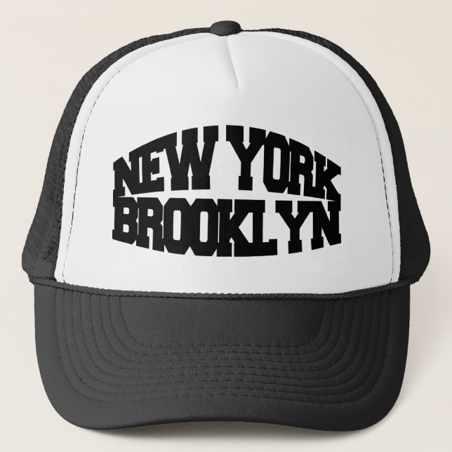 New York Brooklyn Truckerkappe (Vorderseite)