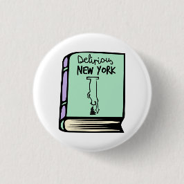 New York Buch-Knopf Rem Koolhaass im Delirium Button