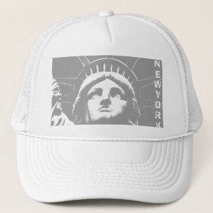 New York Caps Navy New York Souvenir Liberty Gesch Truckerkappe